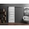 Sartodoors Sturdy Barn Door White 30x84 Solid Core Modern Interior QUADRO4088BD-S-NOR-3084 - alternate 1