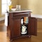 Crosley Alexandria Stainless Steel Top Portable Kitchen Island/Cart KF30022AMA - alternate 2