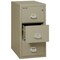 Fireking 3 Drawer, 1 Hr Fire & Impact Rated, Vertical, 31" depth Letter Pewter 3-1831-CPE - alternate 2