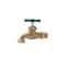 Proline Series Brass 1/2-in MIP x 3/4-in MHT Heavy Duty Hose Bibb - Lead-Free 103-013NL - alternate 2