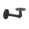 Knape & Vogt Birmingham, 201 Series Elbow Style Premium Decorative Shelf Bracket, 50 lb, 8 in L, 4.3 in H RP-201BREL-8BK - alternate 1