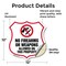 Signmission No Guns Shield Sign No Firearms Or Weapo, 12 Inch X 12 Inch, Vinyl Decal SHI-D-12-395 - alternate 2