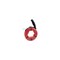 Gb UpperHand Series Fish Tape, 1/8 in Tape, 65 ft L Tape, Carbon Steel Tape, Red Case FTS-65R - alternate 2