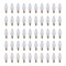 Bulbrite 5w Dimmable Clear B8 Incandescent Light Bulbs Candelabra (E12) Base, 2700K Warm White Light, 50PK 861959 - alternate 1