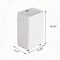 Edendirect 50 pt. 3,500 sq. ft. Dehumidifier in White with Drain Hose, Bucket and Auto Defrost for Basement ZRZHUMI-AS-CSJ72XK-4D5WT-OL - alternate 3