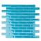 Apollo Tile Sapphire Blue 11.9 in x 11.9 in Glass Glossy Floor and Wall Mosaic Tile 4.92 sqft/case, 5PK APLBR88042A - alternate 1