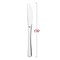 Smarty Had A Party Shiny Metallic Silver Plastic Knives (600 Knives), 600PK 7957S-CASE - alternate 2