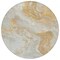 Homeroots 8' Ivory And Beige Round Abstract Washable Indoor Outdoor Area Rug 617634 - alternate 2