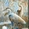 Homeroots Marsh Herons II 2 Black Framed Print Wall Art 407874 - alternate 3