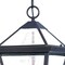 Homeroots Three Light Bronze Glass Hanging Lantern Light 398019 - alternate 2