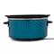 Brentwood Industries Scallop Pattern 4.5 Quart Slow Cooker in Blue SC-140BL - alternate 2