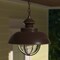 Vaxcel Harwich 1 Light Bronze Coastal Outdoor Barn Dome Pendant Clear Glass OD21506BBZ - alternate 2