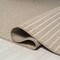 Jonathan Y Aarhus High-Low Minimalist Scandi Striped Beige/Cream 4 ft. x 6 ft. Indoor/Outdoor Area Rug SCN102C-4 - alternate 2