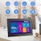 Sungale Cloud Frame- Easy PhotoShare APP, 20GB Cloud Storage, 10 Inch - Black CPF1032+-BK - alternate 2