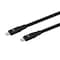 Monoprice USB4 Gen 2 Silicone Cable 6ft Black 47199 - alternate 1