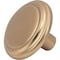 Designperfect 1-1/4 Diameter Round Cabinet Knob, Champagne Bronze/Gold DPA-R92KCBZ - alternate 2