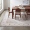 Jonathan Y Eleanor Vintage Medallion Border Non-Slip Machine-Washable Cream/Beige 4 ft. x 6 ft. Area Rug VOR100F-4 - alternate 1
