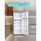 Black&Decker 14.6 cu.ft Top Mount Refrigerator / Freezer  -Stainless Look BR1460HS - alternate 2