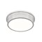 Z-Lite Bentley Brushed Nickel 1 Light Flush Mount 7702F16-BN-LED - alternate 2