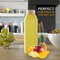 Ecoquality 16oz Empty Clear Plastic Bottles with Tamper Evident Cap For Juices, Milk, Smoothies, 20PK EQ16CLJU-20 - alternate 2
