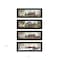 Homeroots Set Of Four Seasons on the Farm Black Framed Print Wall Art, 4PK 406216 - alternate 3