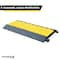 Kable Kontrol Cable Ramp, 2.16 in H, 35.43 in L, 19.685 in W, 5 Channel, Polyurethane/Rubber, Black, Yellow CP9988 - alternate 5