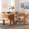 Bali & Pari Akiko Bohemian Light Honey Rattan 5-Piece Dining Set 258-14323-14154-ZORO - alternate 3