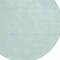 Homeroots 8' Aqua And Ivory Round Geometric Washable Indoor Outdoor Area Rug 602409 - alternate 2