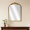 Homeroots 16" Gold Metal Arch Accent Mirror 632348 - alternate 1