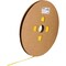 Brady PermaSleeve Low Smoke Zero Halogen Wire Marking Sleeves, 0.094  in. Dia x 175' L, Yellow LSZH-C-094-YL-J - alternate 1