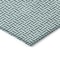 Homeroots 5' X 8' Teal Blue And Silver Geometric Washable Indoor Outdoor Area Rug 594510 - alternate 3