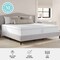Martha Stewart SleepComplete 12 Inch King Medium Firm Hybrid Pocket Spring and Foam Dual-Action Cooling Mattress CL-MODE1-12K-MS - alternate 2