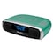 Studebaker Workstation Hi-Fi Music System with FM Radio, CD and Qi Wireless Charging Station, Teal SB5050TE-PD - alternate 2