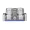 Global Furniture Usa Contemporary U8000 Grey Power Reclining Loveseat W/ Console U8000-GREY-PCRLS W/ PHR + LED - alternate 1