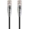 Monoprice Slim Cat6 Utp Network Cable, 6" Blck 13508 - alternate 1