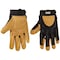 Klein Tools Leather Work Gloves, Large, Pair 60188 - alternate 2