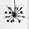 Jonathan Y Orbit 19.5" 10-Light Adjustable Iron Modern Industrial Sputnik LED Chandelier, Black JYL9061A - alternate 5