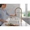 Delta Rhett Single Handle Pull-Down Spring Kitchen Faucet 18829-CZ-DST - alternate 2
