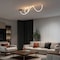 Jonathan Y Serafina 55" Contemporary Minimalist 360 Adjustable Silicone Neon Rope Dimmable Linear Integrated LE JYL7141A - alternate 2