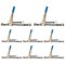 Mytee Products 1/4 in - 5/16 in Easy Ratchet Chain Binder w/ Grab Hooks & 2500 lbs WLL Load Binder, 8PK CB-AEZ14x8 - alternate 1