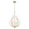 Z-Lite Claudine Modern Gold 5 Light Chandelier 353-24MGLD - alternate 2