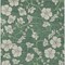 Homeroots 9' X 12' Sage And Ivory Floral Washable Indoor Outdoor Area Rug 600052 - alternate 2