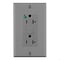 Leviton SmartlockPro GFCI 20A HG/PI Gray GFNT2-HFG - alternate 1