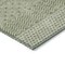Homeroots 10' X 14' Green And Ivory Chevron Washable Indoor Outdoor Area Rug 612255 - alternate 2