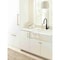 Amerock Kamari 3-3/4 in 96 mm Center-to-Center Golden Champagne Cabinet Pull BP36822BBZ - alternate 2