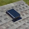 Gaf Master Flow 60 sq. in. NFA Resin Square-Top Roof Louver Static Vent in Black RT65BL - alternate 4