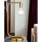 Homeroots 20" Brass Metal Desk Table Lamp 524502 - alternate 2