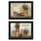 Homeroots Set Of Two Blessed Gathering 2 Black Framed Print Kitchen Wall Art, 2PK 407102 - alternate 1