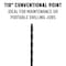 Drill America 1/2" x 12" HSS Extra Long Drill Bit DWDDL12X1/2 - alternate 2