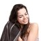 Lavish Home 6PC Bathroom Towels Set 100% Cotton Bathroom Accessories Soft Towel Set for Shower, Gym, Dorm, Spa 67-0024-CH - alternate 2